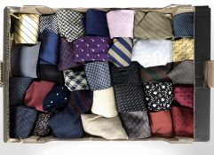A collection of gents ties.
