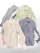 Twelve gents long sleeve shirts by Charles Tyrwhitt, Stephens Brothers,