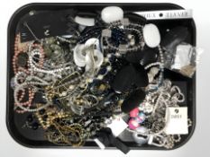 A quantity of modern costume jewellery.