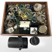 Assorted costume bangles and necklaces, Asahi Pentax 1:3.