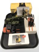 A Norscot 1:25 scale die cast hyster reach truck, in box,