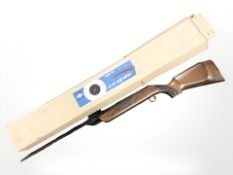 A vintage model 55 break action air rifle.