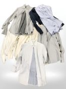 Twelve gents long sleeve shirts by Charles Tyrwhitt, Herbie Frogg, Sartorial and other brands,