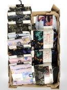 A group of new retail stock clothing including Marks & Spencers long sleeve pyjama sets for