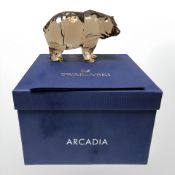 A Swarovski Collector's Society figure, Exclusively Yours Annual Edition 2017, Bear Arcadia,