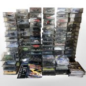 An extensive collection of Eaglemoss Batman collectible vehicles (89),
