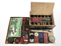 A mid 20th century Meccano building set,