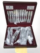 A Viners stainless steel part canteen.