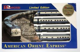 A Rivarossi limited edition HO scale locomotive set American Orient Express.