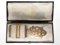 A 9ct yellow gold benevolent award on ribbon. CONDITION REPORT: Parts weighable: 5.