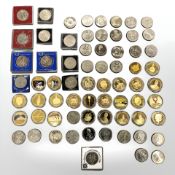 A quantity of crowns including 1951, 1953, 1960, etc.