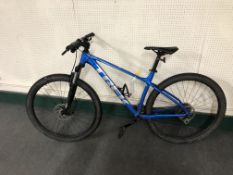 A Trek Marlin mountain bike.