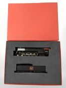 A Bachmann HO gauge 4-8-4 locomotive engine Burlington route, boxed.