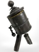 An antique Tibetan prayer wheel.