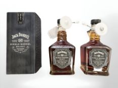 Three bottles of 70cl Jack Daniel's Single Barrel Select Whiskey,