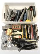A collection of model railway items to include Hornby Intercity 125 train, engines,