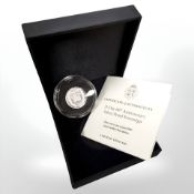 A limited edition silver proof Sovereign commemorating D-Day 80th anniversary, 7.