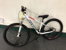 A Cube gent's mountain bike.