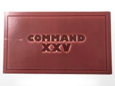 A Premiere Gold Series 2-10-2 Santa Fe locomotive engine.