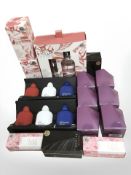 A group of new retail stock items to include - Au de parfum fruit fusion, further parfum by Adorned,