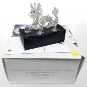 A Swarovski Collector's Society figure, Annual Edition 1997, Fabulous Creatures The Dragon,