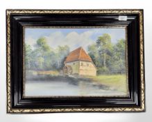 ** Landberg : A Watermill, oil on canvas, signed, 32 cm x 47 cm, framed.