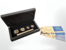A Hattons of London 2023 King Charles III 75th Birthday Sovereign Deluxe Set, comprising sovereign,