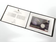 A Westminster issue United States of America Silver Eagle limited edition commemorative silver coin