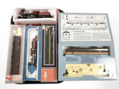 A Proto 2000 series E8/9 locomotive (part set), together with further Lima engine, carriage,