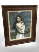 An antique chromolithographic print entitled 