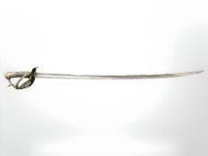 A 19th century French model 1822 light cavalry trooper's sabre,