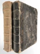 Two leather bound antiquarian volumes 'The Life and Explorations of Doctor Livingstone' and 'The