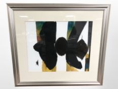 Tony Harrison (Contemporary) : Abstract study, watercolour on paper,