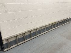 A large aluminium ladder,