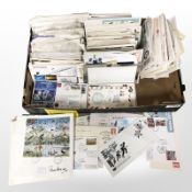 A very large quantity of first day covers including Concorde, aviation,