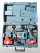 A Makita electric drill in carry case