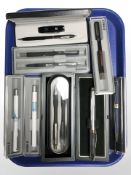 Various boxed pens, Parker,