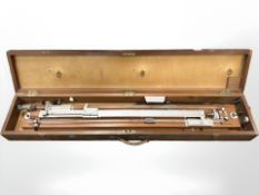 A Negretti and Zambra barometer in box