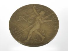 A 1910 Republic of Argentina medallion.