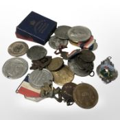 A group of coronation medals,
