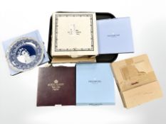 Six Wedgwood and other plates depicting members of the Royal Family.