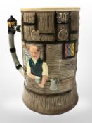 A Sandland Ware musical tankard.