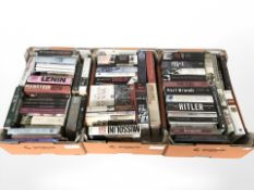 A quantity of volumes relating to history, The Third Reich,