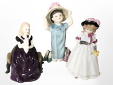 Three Royal Doulton figures : Make Believe HN 2225,