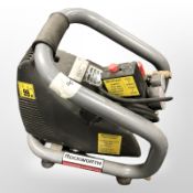 A Rockworth Power Task air compressor