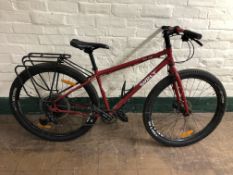 An Ridge Club red mountain bike