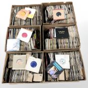 Six boxes containing 7