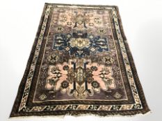 A Kuba rug, 170 cm x 112 cm.