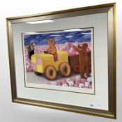 Sarah-Jane Szikora : Revolution, limited edition colour print, numbered 9/295, signed in pencil,