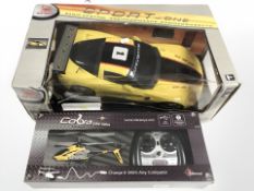 A New Bright Quality Toys Sport-1 radio controlled corvette C6.
